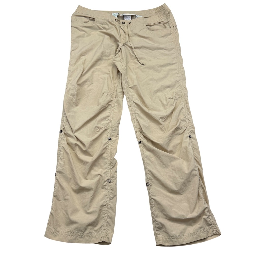 ExOfficio Insect Shield Hiking Pants Women 10 Cargo Outdoor Lightweight